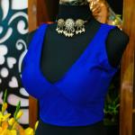 V  neck blouse