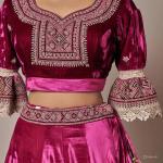 Boat neck blouse