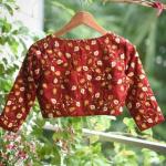 square neck blouse