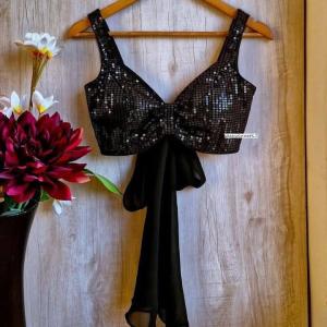 Cut work blouse