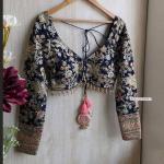 Cut work blouse