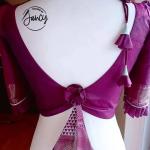 Cut work blouse