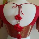 Cut work blouse