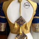 Cut work blouse