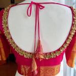 Cut work blouse