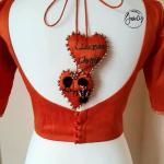 Cut work blouse