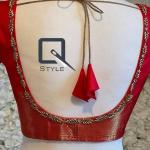 Cut work blouse