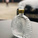 Oval luxury glass bottle oval wine decenter
