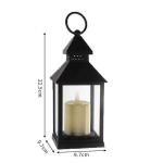 Plastic lantern whith candle