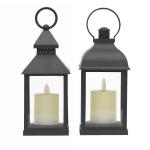 Plastic lantern whith candle